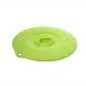 Preview: Silikondeckel 23cm „FUNNY KITCHEN“ grün