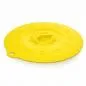 Preview: Silikondeckel 29cm „FUNNY KITCHEN“ gelb