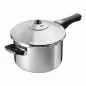 Preview: Schnellkochtopf DUROMATIC® Inox Stielmodell 7L/22cm Preview: Schnellkochtopf DUROMATIC® Inox Stielmodell 7L/22cm