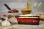 Preview: Raclette Set Mini Alpenglühen rot mit Schabern und Teelicht Preview: Raclette Set Mini Alpenglühen rot mit Schabern und Teelicht