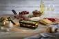 Preview: Raclette Set Mini Alpenglühen schwarz mit Schabern und Teelicht