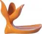 Preview: Luigi Colani Porzellan Frühstücksgedeck 4 teilig orange Preview: Luigi Colani Porzellan Frühstücksgedeck 4 teilig orange
