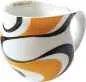 Preview: Colani Kaffeebecher wave gold & schwarz Preview: Colani Kaffeebecher wave gold & schwarz