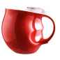 Preview: Luigi Colani Porzellan Kaffeebecher rot