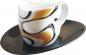 Preview: Luigi Colani Porzellan Espressissimo - Tasse 4 tlg. wave gold black