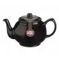 Preview: Teekanne 1100 ml Steingut klassisch schwarz, für 6 Tassen Preview: Teekanne 1100 ml Steingut klassisch schwarz, für 6 Tassen