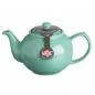 Preview: Teekanne 1100 ml Steingut glänzend jadegrün, für 6 Tassen Preview: Teekanne 1100 ml Steingut glänzend jadegrün, für 6 Tassen