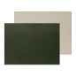 Preview: Platzset 40x30cm Olive/Elfenbein