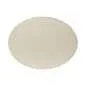 Preview: Platzset, Oval, Olivegrün/Elfenbein 45 x 34 cm