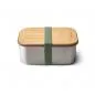 Preview: Sandwich Box 1250 ml Edelstahl Olive Preview: Sandwich Box 1250 ml Edelstahl Olive