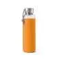 Preview: Wasserflasche 600 ml Glas Orange Preview: Wasserflasche 600 ml Glas Orange