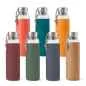 Preview: Wasserflasche 600 ml Glas Orange Preview: Wasserflasche 600 ml Glas Orange
