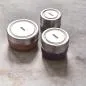 Preview: Lunchschale 750 ml aus Glas mit Schutzhülle, Mandel