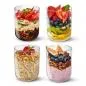 Preview: Lunchbecher 450 ml aus Glas mit Schutzhülle, Schiefer Preview: Lunchbecher 450 ml aus Glas mit Schutzhülle, Schiefer