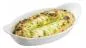 Preview: GRATINSCHUESSEL, OVAL, MIT GRIFFEN Weiss 40 cl