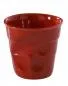 Preview: Knickbecher Cappuccino 0,18l Pfefferrot