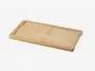 Preview: HOLZTABLETT 34 x 19,5 cm FÜR STEAKTELLER 30 x 16 cm Bambus