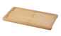 Preview: HOLZTABLETT/ HOLZBRETT 34 x 19,5 cm FUER TELLER/ PLATTE/ STEAKTELLER 30 x 16 cm Bambus