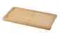 Preview: HOLZTABLETT/ HOLZBRETT 34 x 19,5 cm FUER TELLER/ PLATTE/ STEAKTELLER 30 x 16 cm Bambus