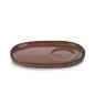 Preview: CARACTERE UNTERTASSE 13,5x8,3x1,2 cm Zimt