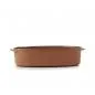 Preview: CARACTERE RECHTECKIGE Auflaufform 19 x 13 cm Zimt REVOL