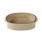 Preview: CARACTERE RECHTECKIGE Auflaufform 16 x 11 cm Muskatnuss REVOL
