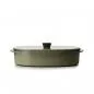 Preview: CARACTERE KASSEROLLE/ AUFLAUFFORM MIT DECKEL 26 x 18,5 cm Kardamom REVOL
