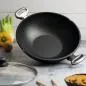 Preview: Wokpfanne mit Deckel 30 cm BAF GIGANT Newline für alle Herdarten