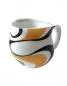 Preview: Colani Kaffeebecher wave gold & schwarz Preview: Colani Kaffeebecher wave gold & schwarz