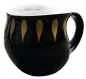 Preview: Colani Kaffeebecher black & drops Gold Preview: Colani Kaffeebecher black & drops Gold