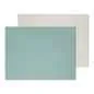 Preview: Platzset 40 x 30cm mint / grau