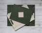 Preview: DUO - Wendetablett, Olive/Elfenbein, klein Preview: DUO - Wendetablett, Olive/Elfenbein, klein