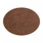Preview: Freeform Platzset oval Hellbraun/Dunkelbraun 45 x 34 cm