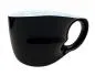 Preview: Luigi Colani Porzellan Jumbotasse schwarz