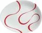 Preview: Luigi Colani Porzellan Teller 2 Stück loop red