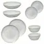 Preview: Geschirrset 8-teilig Atmosfera Taube Melamin 