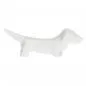 Preview: Besteckhalter 6er Set Hund "Appoggia Posate Cane" Fattoria La Porcellana Bianca Novo 7,5 cm