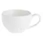 Preview: Espressotasse mit Untertasse 100 ml Weiß Set 6 Stück