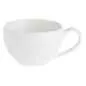 Preview: Teetasse mit Untertasse 220 ml Weiß Set 6 Stück