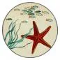 Preview: Topfuntersetzer Ø 20 cm Keramik Sea Life
