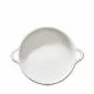 Preview: RUNDE AUFLAUFFORM 31 CM Alabaster Weiss REVOL BOMBANCE