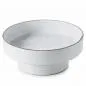 Preview: TORTENSTÄNDER CARACTERE M 26 cm WEISS CUMULUS