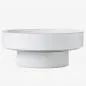 Preview: TORTENSTÄNDER CARACTERE M 26 cm WEISS CUMULUS