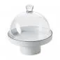 Preview: TORTENSTÄNDER CARACTERE S 23 cm WEISS CUMULUS
