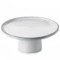 Preview: TORTENSTÄNDER CARACTERE XL 33 cm WEISS CUMULUS