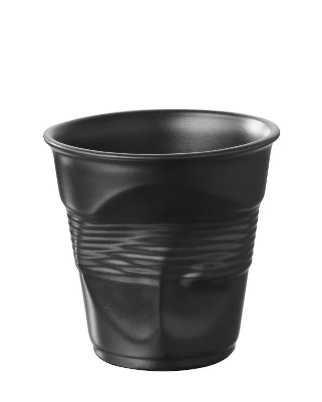 Knickbecher Cappuccino 0,18l Mattschwarz