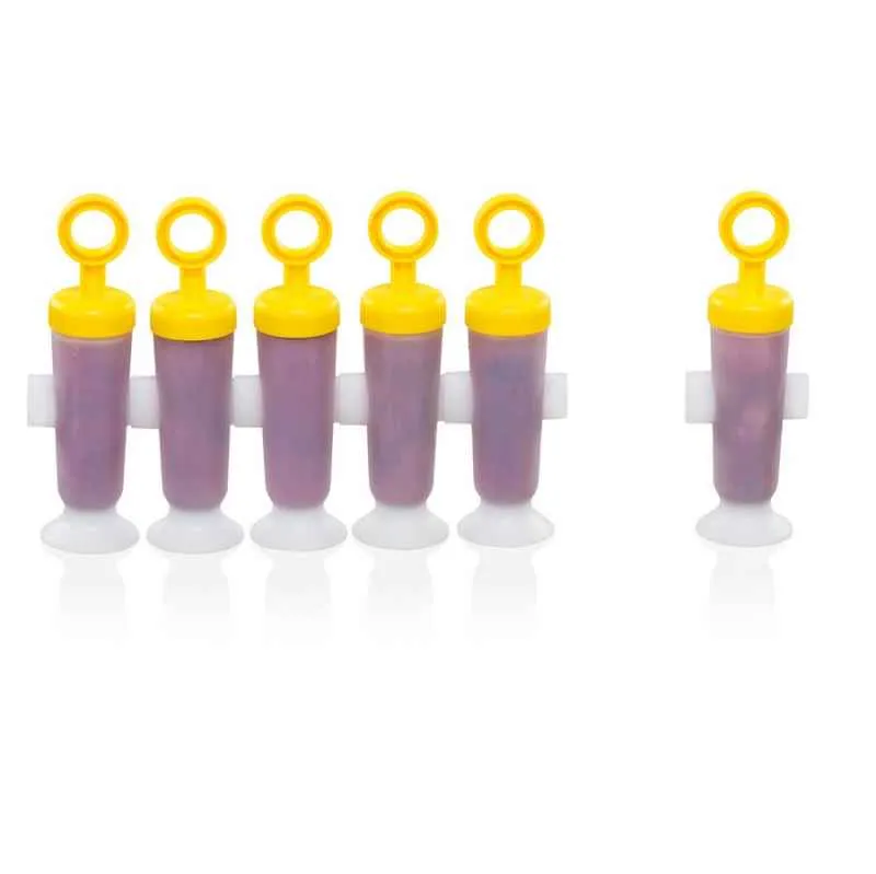 Eiscreme - Formen 6er Set rund (75 ml)