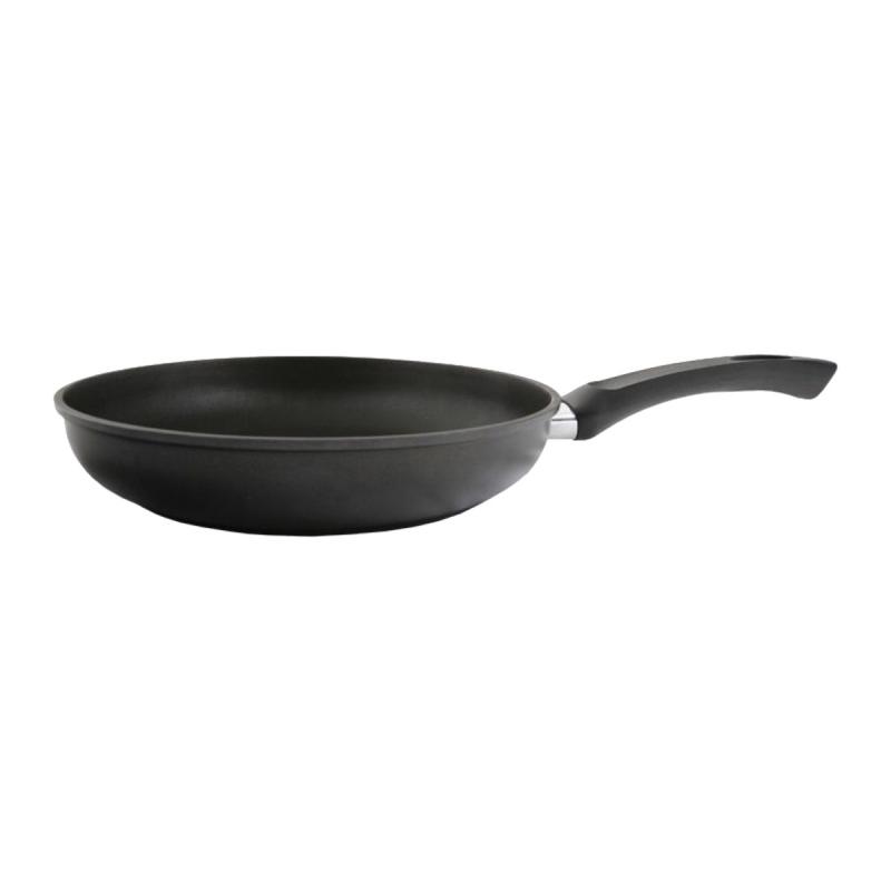 Preview: Bratpfanne 24 cm mit Deckel BAF BASICline für Elektro, Gas, Ceran