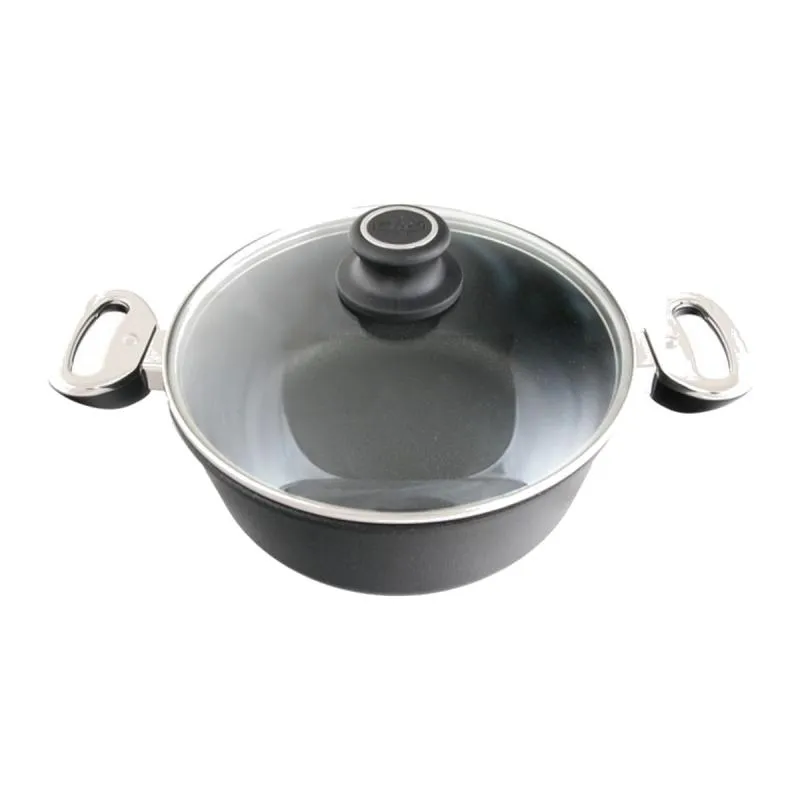 Bratentopf mit Deckel 28 cm BAF GIGANT Newline für alle Herdarten