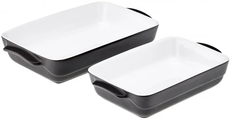 Auflauf & Servierform eckig 26 x 16 cm „Schiefer“